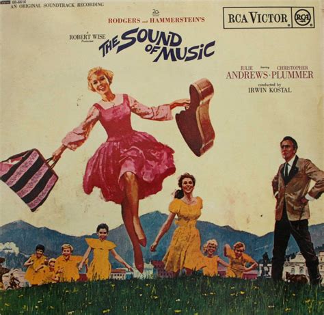 Rogers And Hammerstein The Sound Of Music Vinyl Clocks