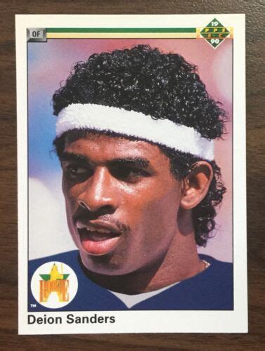 1990 Upper Deck 13 Deion Sanders For Sale Online Ebay