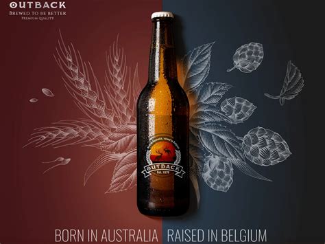 Beer label design by Denis on Dribbble