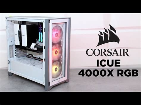 Présentation Boitier Corsair Icue 4000x Rgb Encore Plus De Lumière