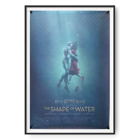 The Shape of Water (2017) Original UK One Sheet Poster - Cinema Poster ...