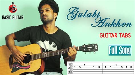 Gulabi Aankhen Guitar Tabs Mohammad Rafi Sanam Atif Aslam Easy