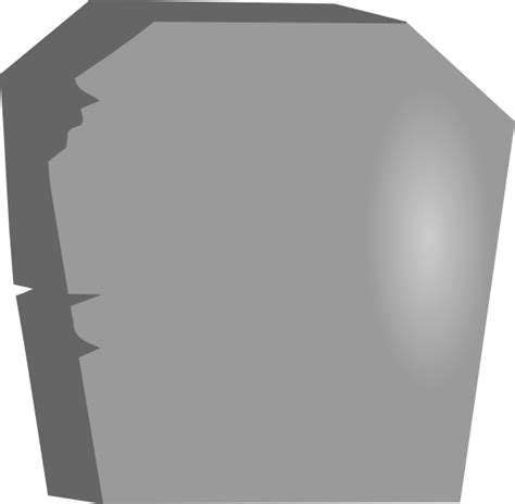 Large Blank Tombstone Clip Art at Clker.com - vector clip art online ...