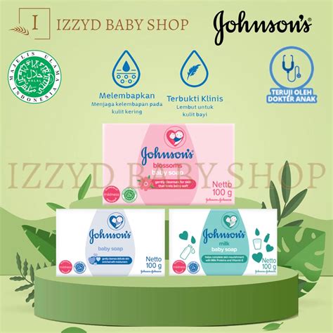 Jual Johnson S Baby Bar Soap Sabun Bayi Batang 75g Johnsons Jhonson