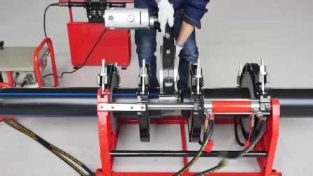 315mm Hydraulic HDPE PP PE PVDF Pipes Butt Fusion Welding Machine