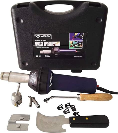 WELDY 1600W Professional Hot Air Torch Plastic Welding Gun Welder