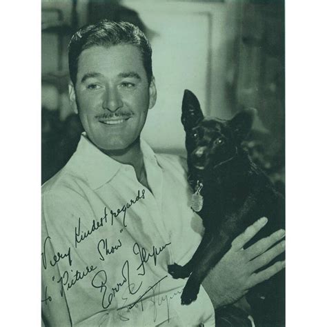 Errol Flynn Autograph