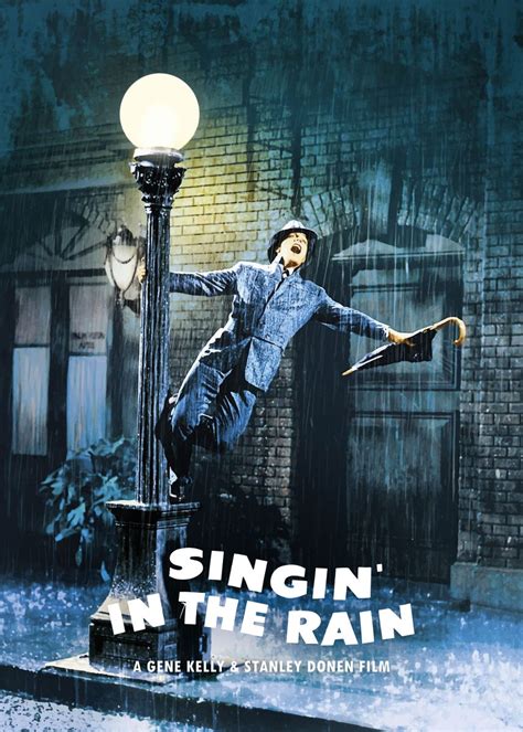 Gene Kelly Singing In The Rain Poster