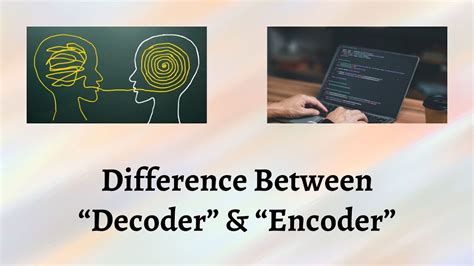 Difference Between Decoder And Encoder The Distinct Roles Of Encoders