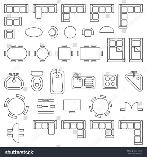 Image result for architecture symbols | Floor plan symbols ...