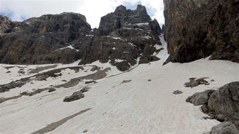 Pale San Martino Travolti Da Una Placca Di Neve Cadono Nel Canalone