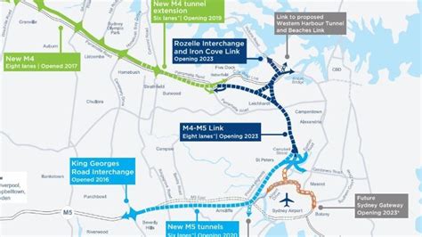 Sydney M4 Tunnels What You Need To Know About Westconnex News Local