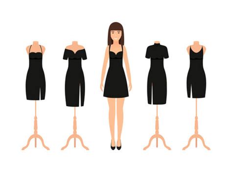 Dresses Infographic Types Of Dresses THEN AND NOW Fashion Dictionary