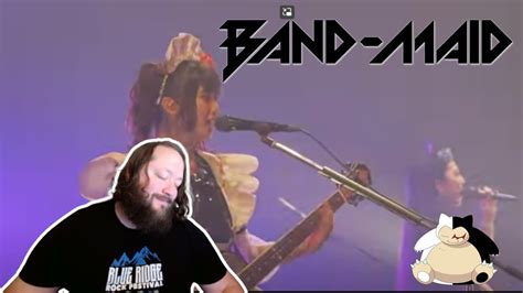 First Time Hearing Band Maid Choose Me Live Reaction Youtube