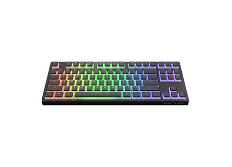 Dark Project - One KD87A Keyboard Pudding Gateron Optical 2.0 Red EU