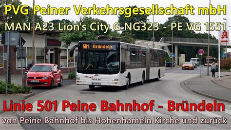 Sound Bus MAN A23 Lion S City G NG323 Von PVG Peiner