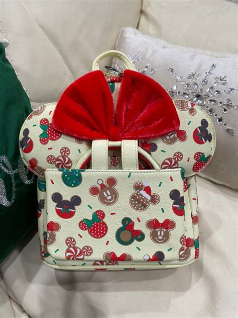 Loungefly Disney Christmas Cookie Backpack Ears Andrescut