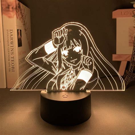 L Mpara De Anime D Led Yumeko Jabami De Kakegurui Regalo Para Etsy