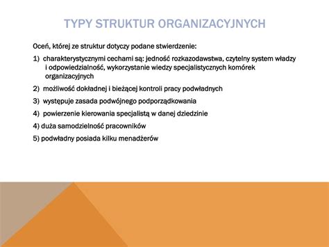 PPT Podstawy Organizacji i zarządzania PowerPoint Presentation free