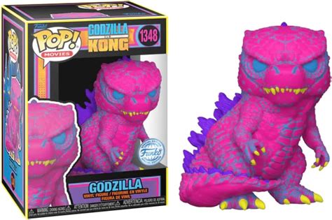 Amazon Funko Pop Godzilla Vs Kong Blacklight Godzille