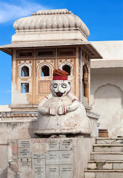 Hindu Temple in Pushkar, Rajasthan, India Stock Photo - Image of brahma ...