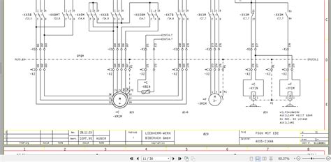 Liebherr Tower Crane Electrical Circuit Diagram German Language