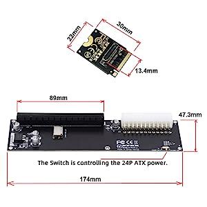 Amazon NFHK PCI E 3 0 M 2 M Key To Oculink SFF 8612 SFF 8611 Host