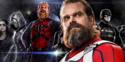 Red Guardians New Thunderbolts Suit Teased By David Harbour