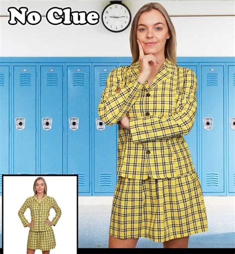 Clueless Classic Womans Costume - Hidden Identity Costumes & Dancewear