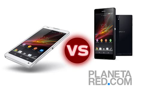 Sony Xperia Z Vs Sony Xperia ZL Comparativa