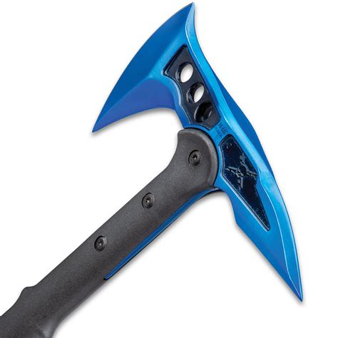 M Blue Tactical Tomahawk Axe With Snap On M Sheath Budk