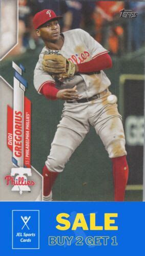 2020 Topps 519 Didi Gregorius EBay