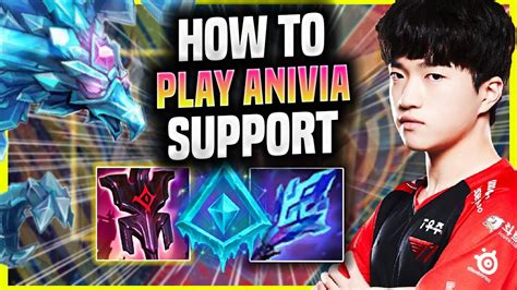 LEARN HOW TO PLAY ANIVIA SUPPORT LIKE A PRO T1 Keria Plays Anivia