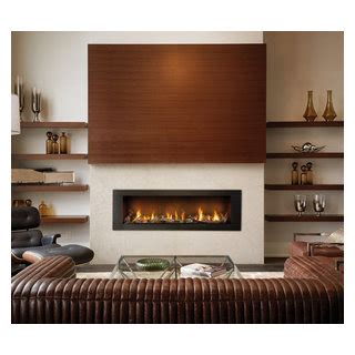 Napoleon Linear Fireplace - Living Room - New York - by HomeClick | Houzz