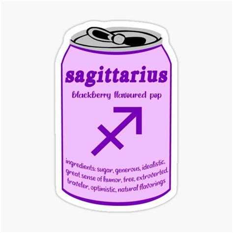 Sagittarius Zodiac Sign Trendy Vsco Sticker Sticker For Sale By