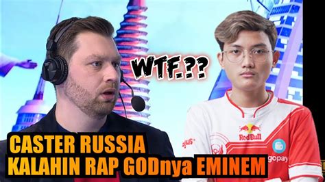 RAP GOD EMINEM Ala Caster Russia Saat Melihat Aksi BTR Ryzen YouTube