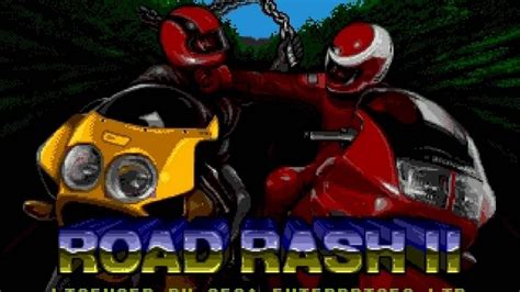 Road Rash 2 Walkthrough Gameplay Sega Genesis HD 1080p 60fps YouTube