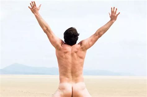 Naked Men Popping Up Like Meerkats On Mablethorpe Beach