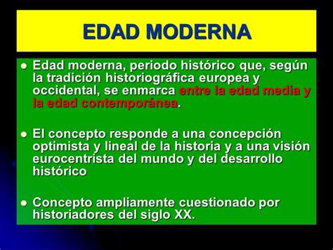 La Edad Moderna Cuadros Sinópticos y Línea de Tiempo de la historia