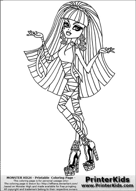 Cleo De Nile Coloring Pages At GetColorings Free Printable