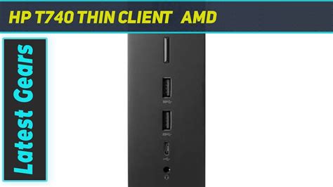 Hp T Thin Client Amd Short Review Youtube