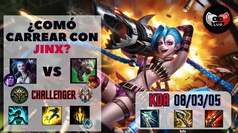 C Mo Jugar Jinx Adc Season Guia Build Runas Combos Consejos