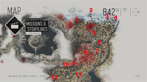 Days Gone Horde Locations Map