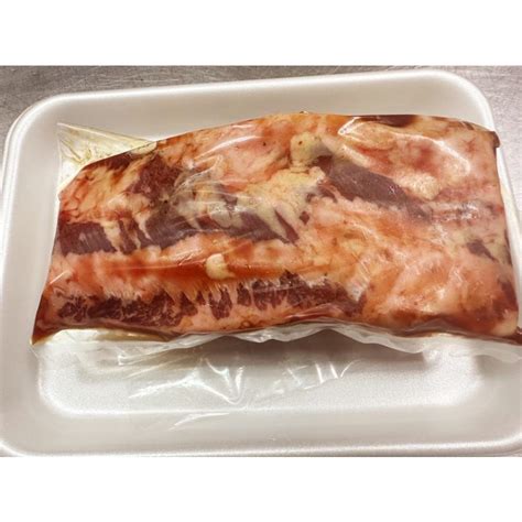 アメリカ産 牛ハラミ 秘伝のタレ漬けブロックカット1kg500g×2ブロック入 塊肉 Bbq 焼肉 ステーキ お取り寄せグルメ Curry