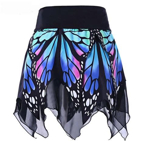 Women Butterfly Fashion Girls Sexy High Waist Uniform Pleated Skirt