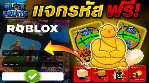 Blox Fruits แจกรหสฟร ไกตน Lv 2450 ลนได ดาบโยร ฟรๆถาวรไดจรง