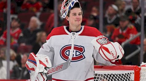 À voir drôle de routine pour Samuel Montembeault La Poche Bleue