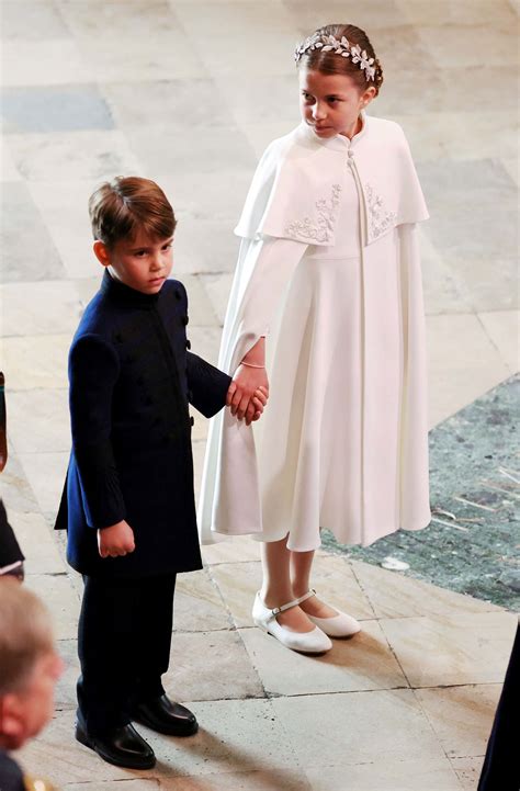 Adorable Picture Of Princess Charlotte Holding Prince Louis Hand At