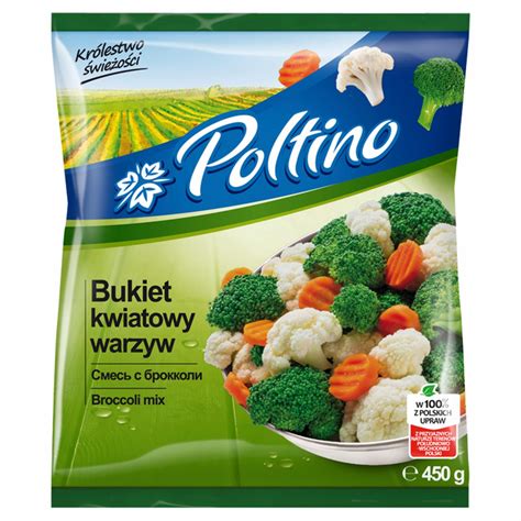 Poltino Bukiet kwiatowy warzyw 450 g kalorie kJ i wartości odżywcze