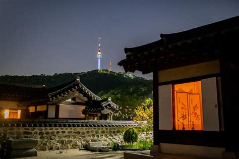 서울 남산골한옥마을 야경 즐기기 두피디아 여행기